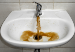 contaminated water
